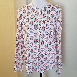 Splendid Long Sleeve Print Top